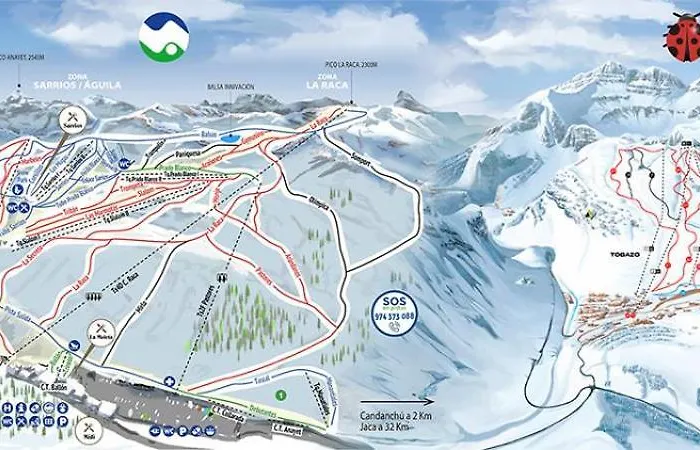 Casa El Parral 2 A 30 Min De Astun Y Candanchu Santa Cruz de la Serós